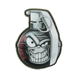 M-Tac Patch M67 Granat 3D PVC med humoristisk emoji og teksten 'Born to Kill', perfekt til taktisk udstyr, størrelse 8.8 x 6.8 cm
