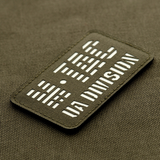 M-Tac Patch UA Division Laser Cut