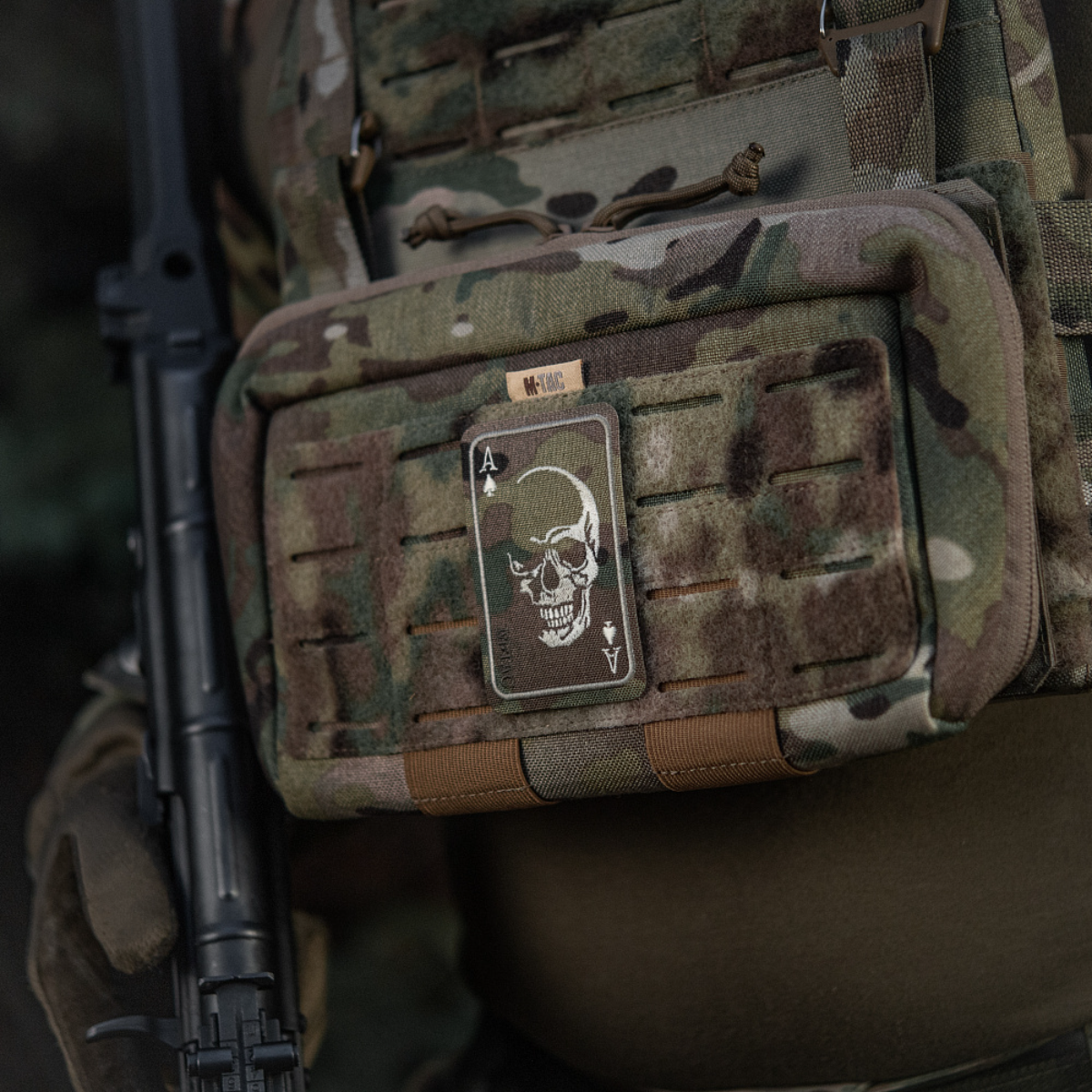 M-Tac Patch Face of War (Broderi)