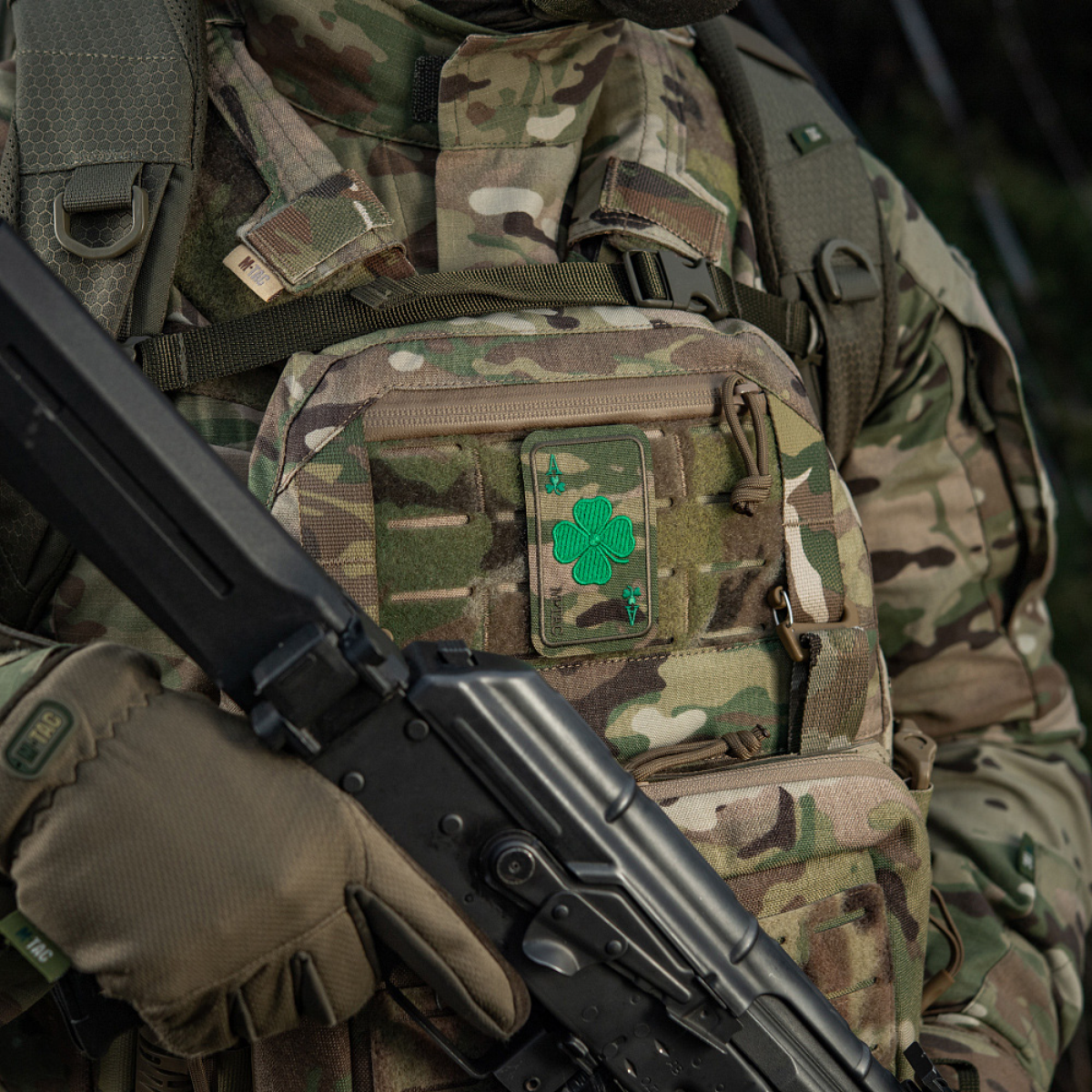 M-Tac Patch Lucky Card (Broderi)