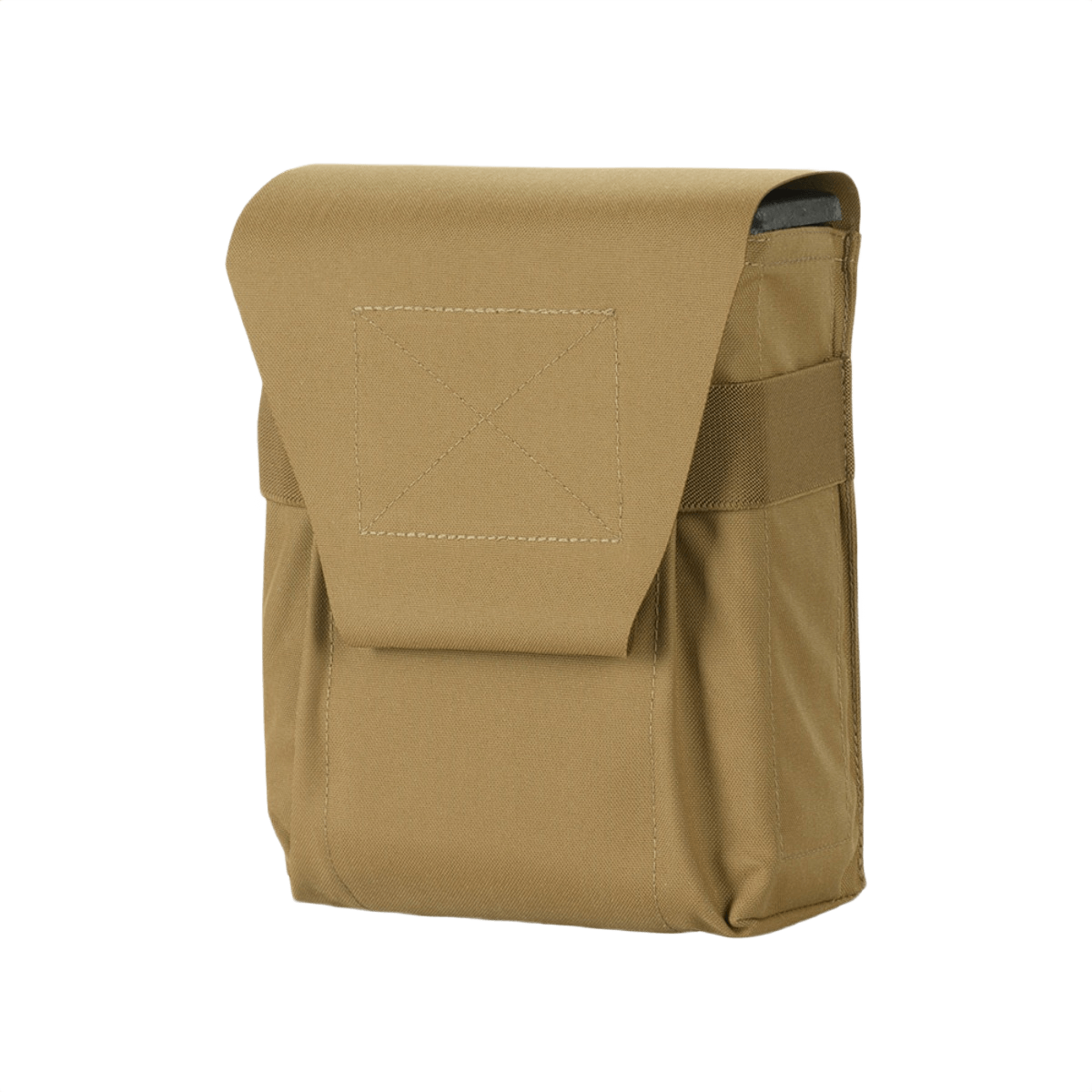 M-Tac Pouch til M249 Cartridge Box Closed lavet af holdbart Cordura 500D, ideel til sikker opbevaring og hurtig adgang i felten.