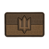 M-Tac patch Ukraine Flag med ZSU Trident PVC