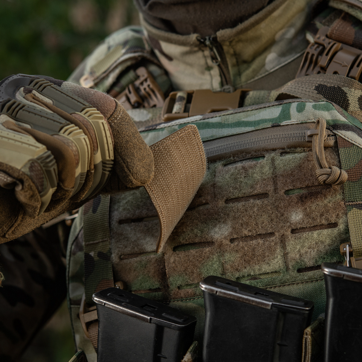 M-Tac patch Ukraine Flag med ZSU Trident PVC