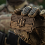 M-Tac patch Ukraine Flag med ZSU Trident PVC