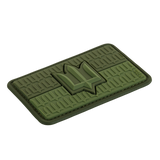 M-Tac patch Ukraine Flag med ZSU Trident PVC