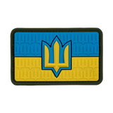 M-Tac patch Ukraine Flag med ZSU Trident PVC
