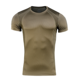 M-Tac Athletic Tactical Gen.II T-shirt i brun, fugttransporterende og åndbar, perfekt til træning og daglig brug.