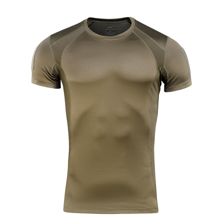 M-Tac Athletic Tactical Gen.II T-shirt i brun, fugttransporterende og åndbar, perfekt til træning og daglig brug.