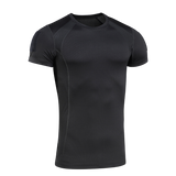 M-Tac Athletic Tactical Gen.II T-shirt i sort, åndbar og fugttransporterende, perfekt til træning og aktiv brug.
