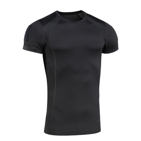 M-Tac Athletic Tactical Gen.II T-shirt i sort, åndbar og fugttransporterende, perfekt til træning og aktiv brug.