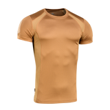 M-Tac Athletic Tactical Gen.II T-shirt i tan, fugttransporterende og åndbar, ideel til træning og daglig brug.