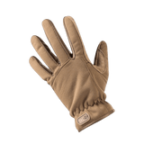 M-Tac Handsker Scout Tactical i brun farve, komfortable taktile handsker med ægte læder for beskyttelse og fleksibilitet.