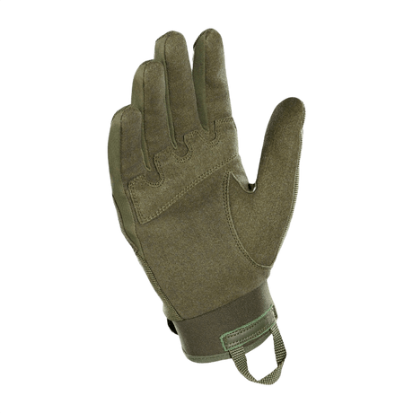 M-Tac Handsker Assault Tactical Mk.3 med forstærket håndflade og justerbar velcro, ideel til våbenhåndtering.