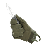 M-Tac Handsker Assault Tactical Mk.3 holder en kniv, forstærket håndflade giver sikkert greb, justerbar velcro for komfort.