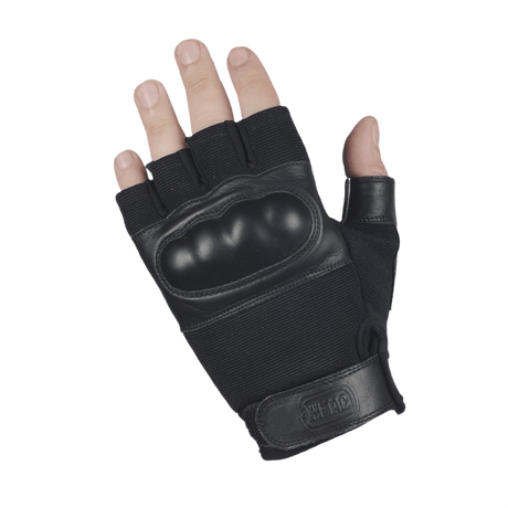 M-Tac Fingerløse Handsker Assault Tactical Mk.4 med ægte læder og justerbar velcro for taktisk brug og non-slip greb.