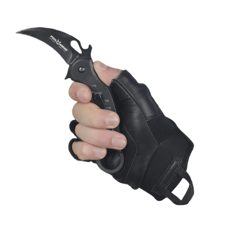 M-Tac Fingerløse Handsker Assault Tactical Mk.4, taktiske handsker til våbenarbejde med non-slip greb og komfortabel pasform.