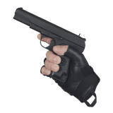 M-Tac Fingerløse Handsker Assault Tactical Mk.4 i læder, greb om pistol