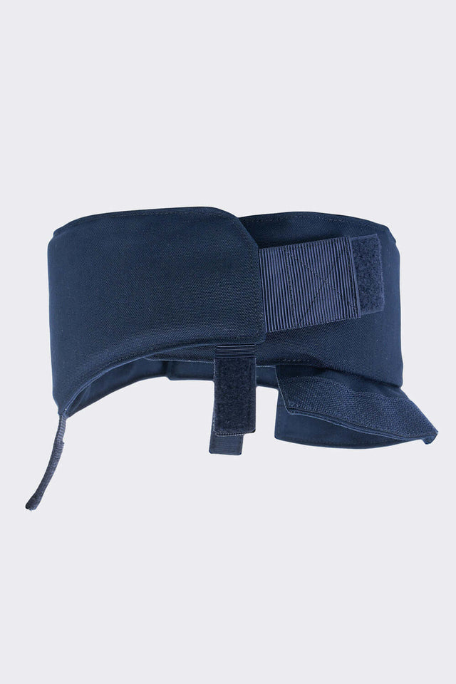 Anorak Titanium® Neck/Throat Protector I med hook-and-loop-fastgørelse og niveau ΙΙΙΑ++ beskyttelse, sort soft armor-tilbehør.