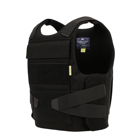 Anorak Rhodium® Duty II Stik & Skudsikker Vest med level IIIA beskyttelse og justeringssystem, sort design