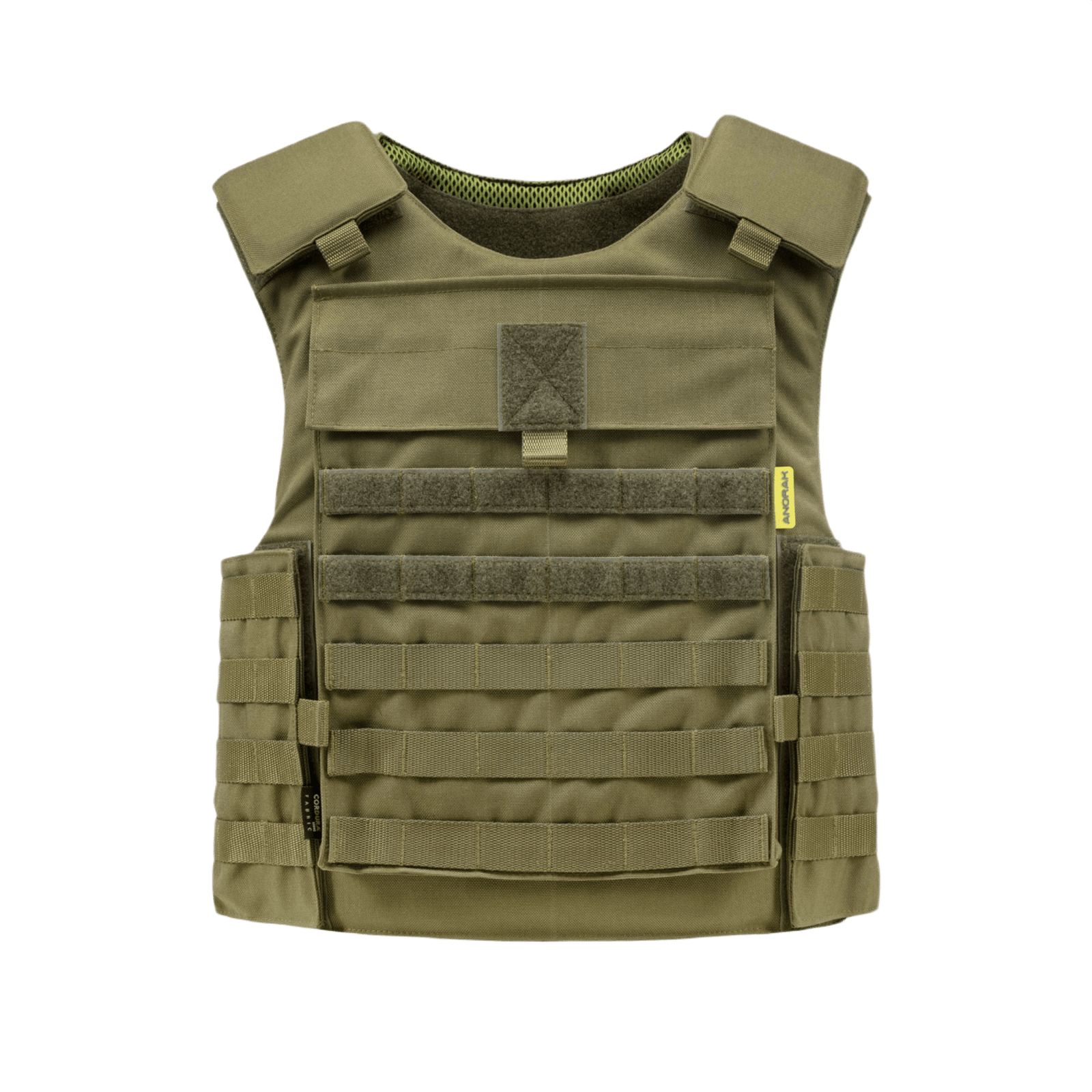 Anorak Niobium® Tactical II – fr.bk.sh. Stik & Skudsikker Vest i grøn for politiets specialenheder