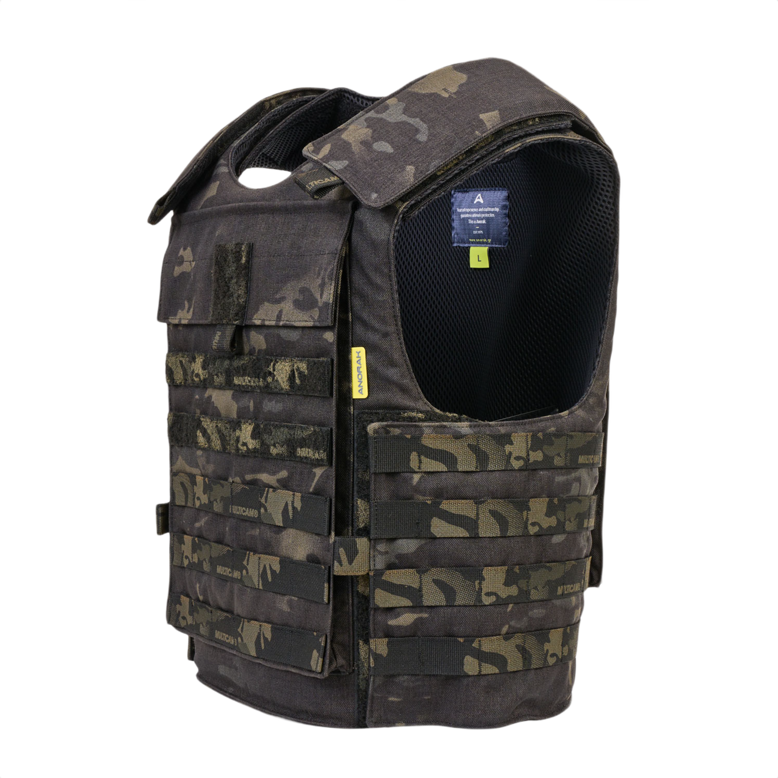 Anorak Titanium® Tactical II – fr.bk.sh. MultiCam® Stik & Skudsikker Vest