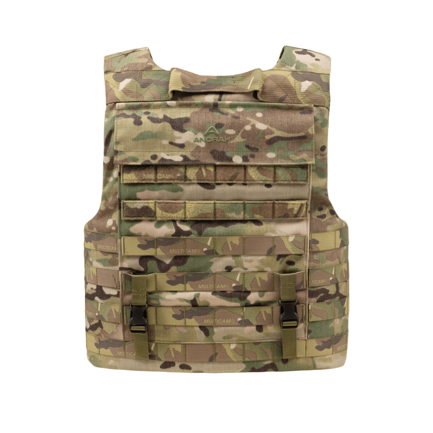 Anorak Niobium® Tactical III MultiCam® Stik & Skudsikker Vest - sikkerhedsudstyr til flergangsanvendelse med multi-trussel beskyttelse.