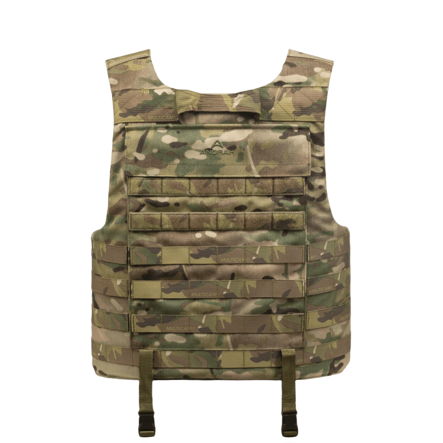 Anorak Titanium® Tactical I MultiCam® Stik & Skudsikker Vest, ergonomisk Level IIIA NIJ 0101.04 STD beskyttelse, politiudstyr.