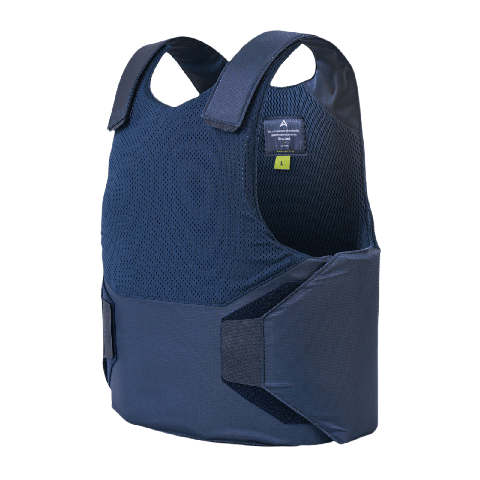 Anorak Rhodium® Concealable I Stik & Skudsikker Vest, niveau IIIA-beskyttelse, diskret og let design til beskyttelse under tøj.