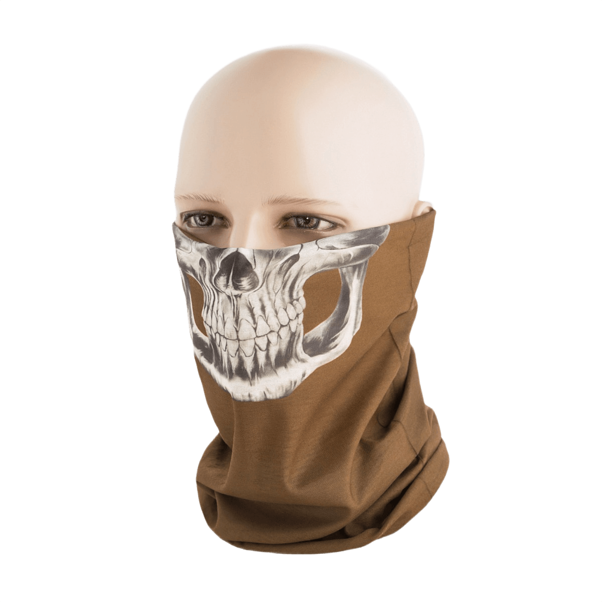 M-Tac Let Tubehalstørklæde Reaper Skull multifunktionelt tilbehør, hurtigttørrende polyester, ideel til udendørs aktiviteter