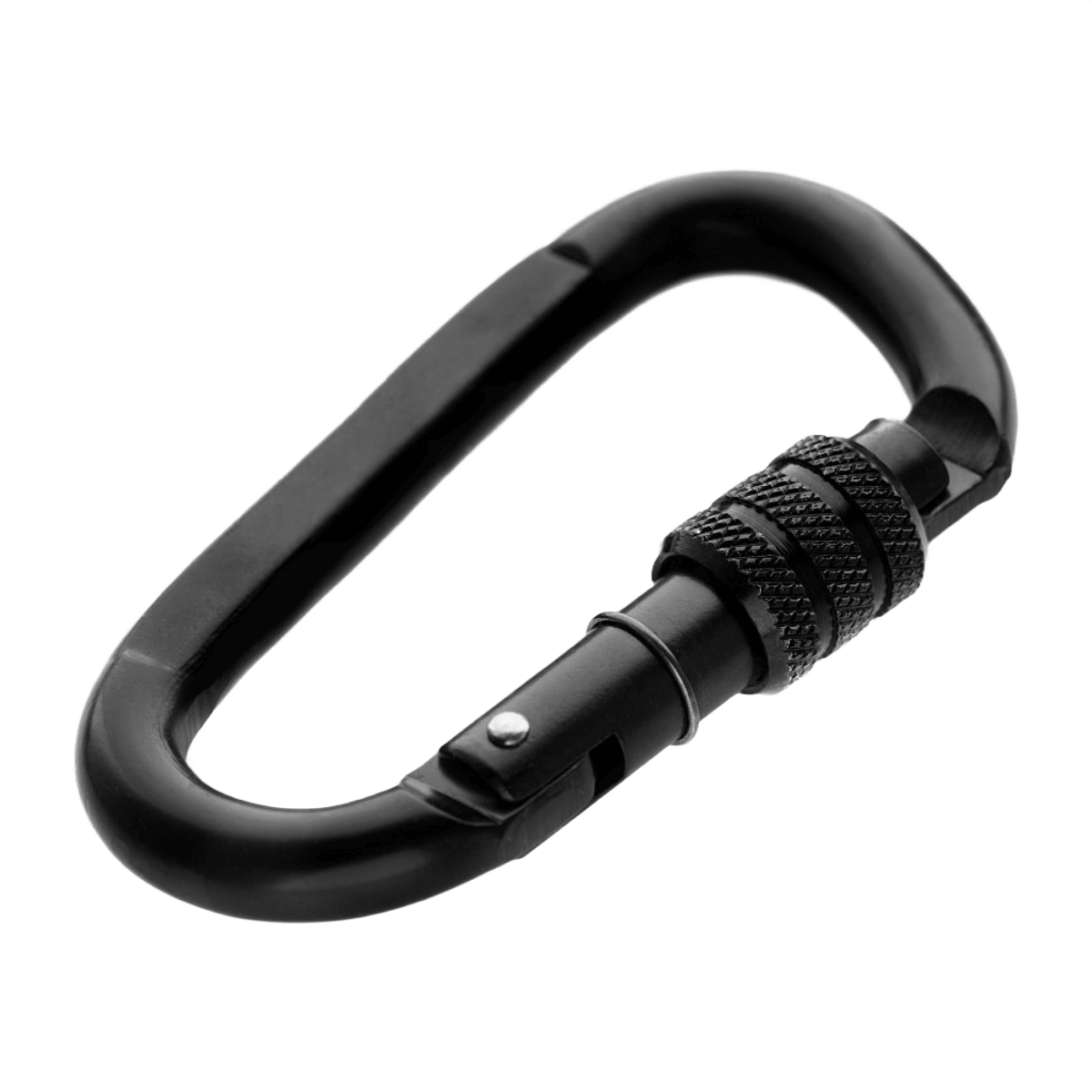 M-Tac Karabinhage 10 cm i trapezformet design, fremstillet af 40Cr legeret stål med høj brudstyrke, let at bruge med reb og slynger.