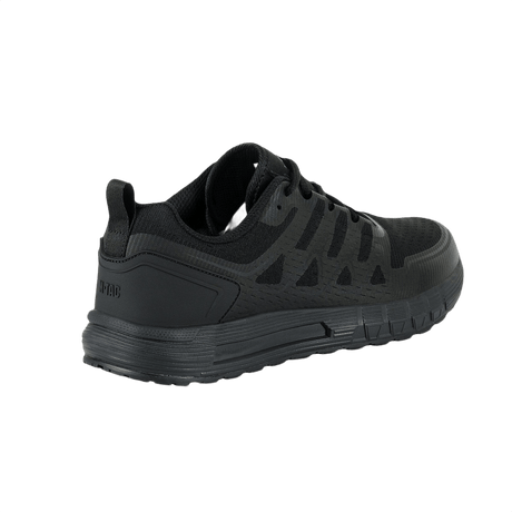 M-Tac Tactical Summer Sport Sneakers i sort med gummiforstærkning ved tå og hæl, åndbare og slidstærke materialer til sommerbrug.