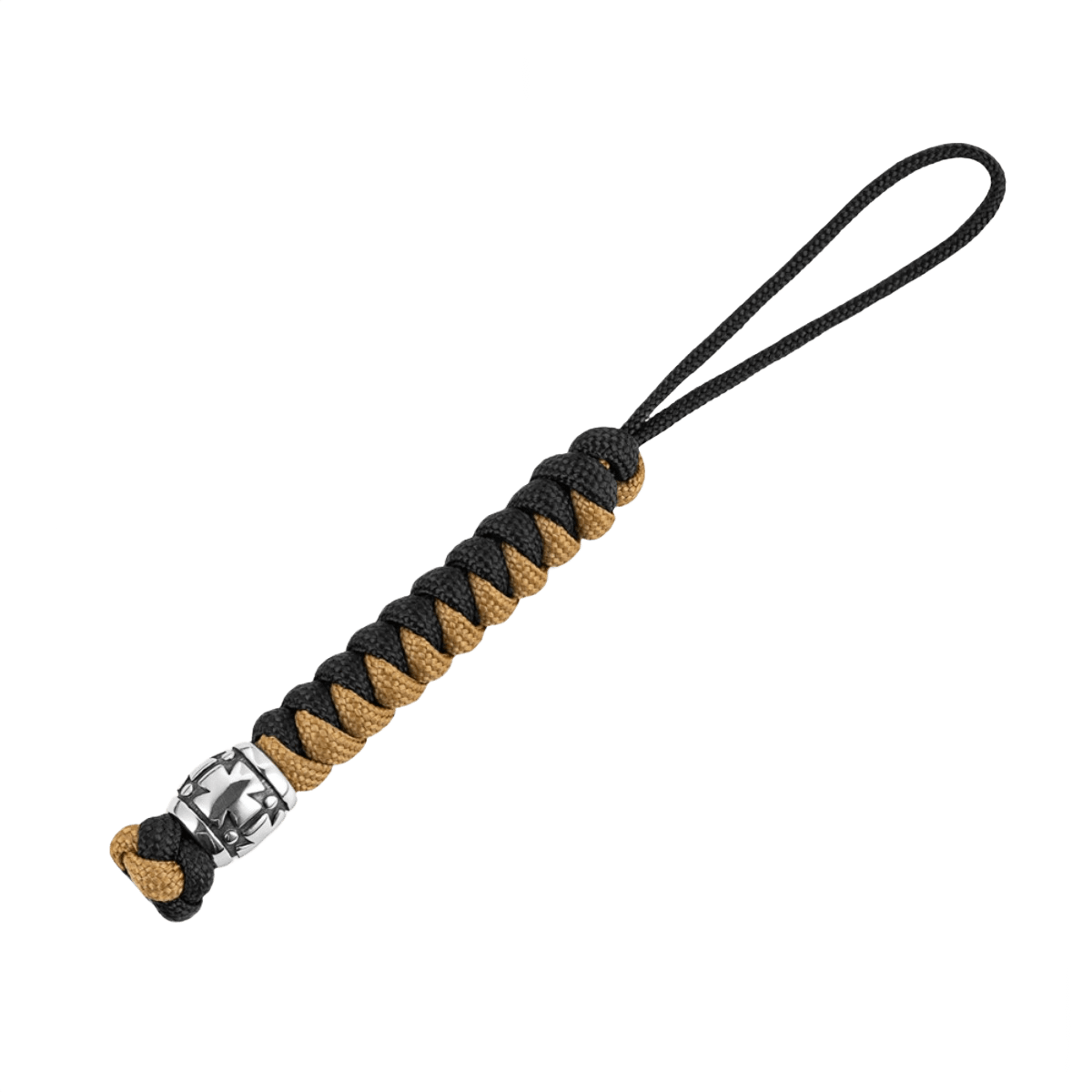 M-Tac Lanyard Viper Cossack Cross V.2 lavet af paracord med Templar-kors design og metalperle; funktionelt tilbehør til knive.