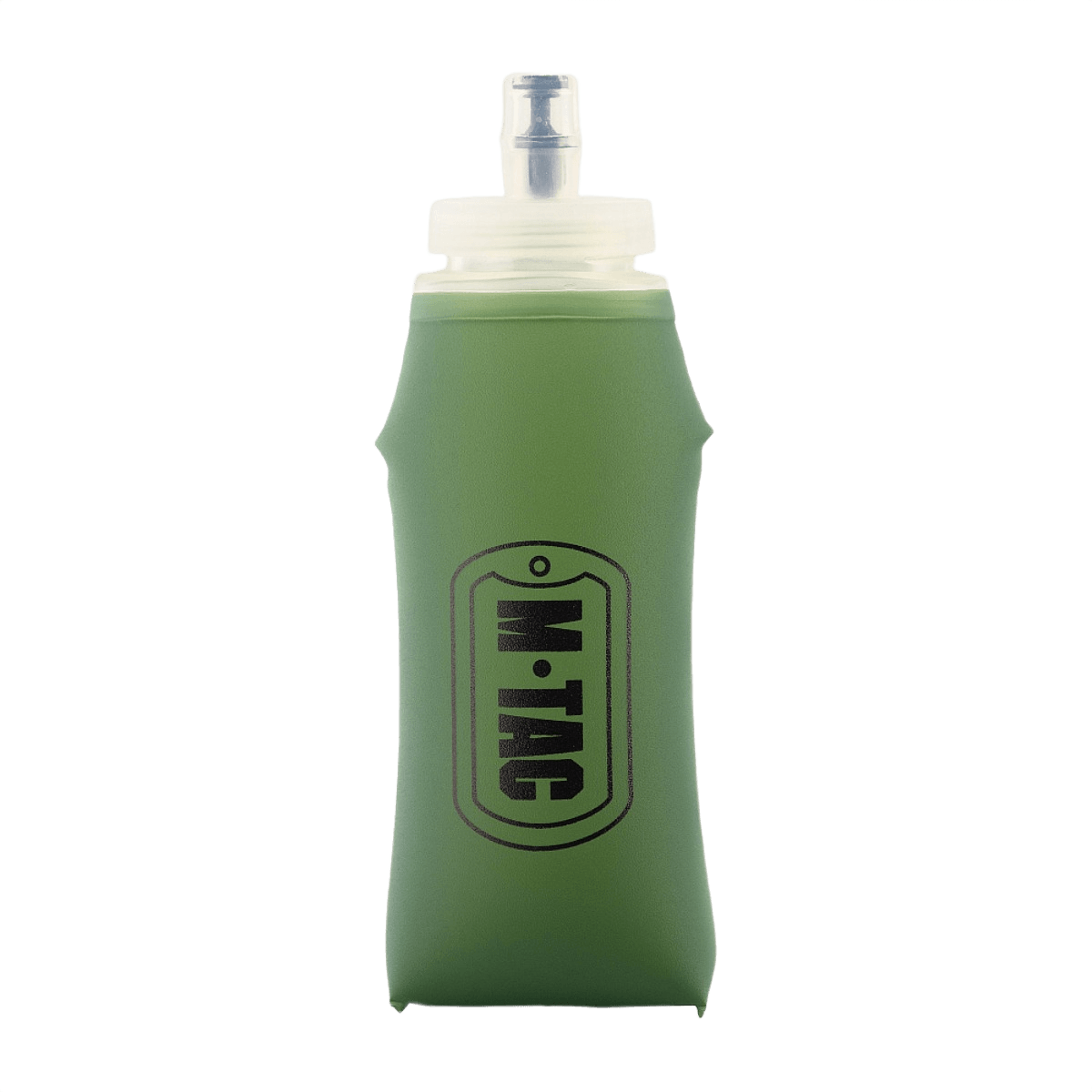 M-Tac Sammenklappelig Drikkedunk i grøn, let og praktisk til vandring, rejser og cykling, 500 ml, fødevaregodkendt TPU
