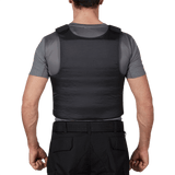 Person wearing Anorak Topaz® Concealable III Stiksikker Vest for underclothing protection.