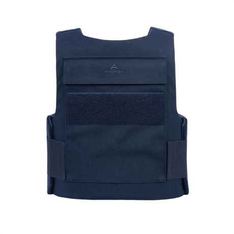 Anorak Rhodium® Duty III Stik & Skudsikker Vest, level IIIA beskyttelse, soft armor, sort vest til sikkerhed og komfort.