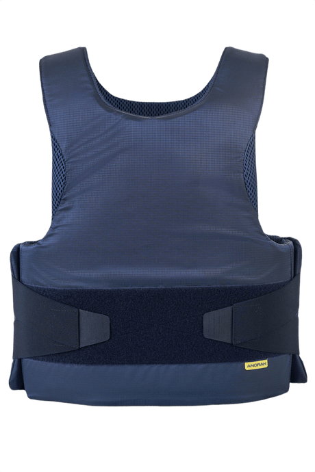 Anorak Rhodium® Concealable III Stik & Skudsikker Vest med level IIIA-beskyttelse og rip-stop stof, passer til enhver påklædning.