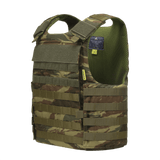 Anorak Tactical III Cover med CORDURA® og 3D SPACER Coolmax® for maksimal bæreevne og antibakterielle egenskaber, camouflage design.