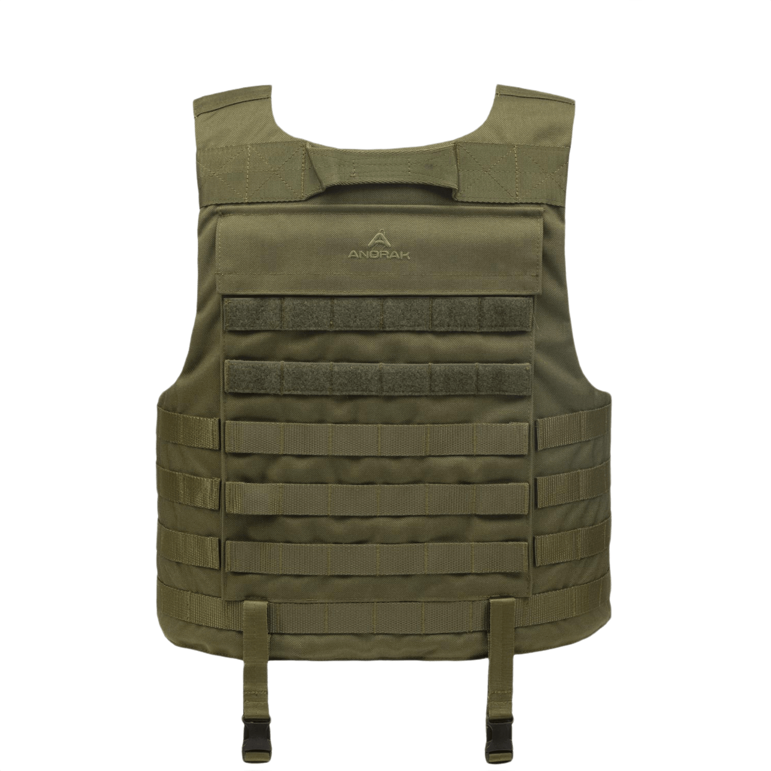 Anorak Tactical I Cover med ergonomisk design og PALS webbing, ideel til politiet, kystvagten og forsvaret.