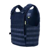 Anorak Tactical III Cover i blå CORDURA®, holdbar og let med 3D SPACER Coolmax® fresh for antibakterielle egenskaber og temperaturregulering.