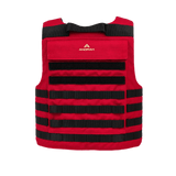 Anorak Titanium® Instructor I Stik & Skudsikker Vest, rød skudsikker vest med maksimal Level IIIA-beskyttelse, ergonomisk designet.