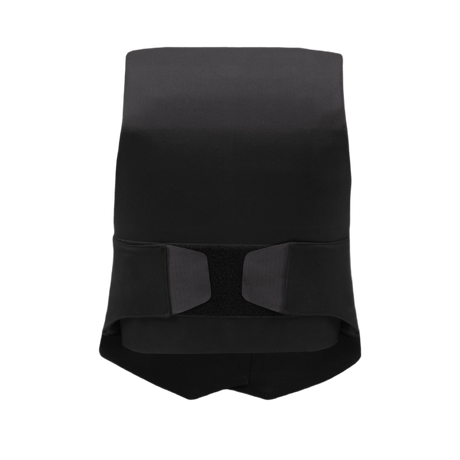 Anorak Topaz® VIP I Stiksikker Vest i sort med hook & loop-lukning, giver omfattende kropsdækning og komfort.