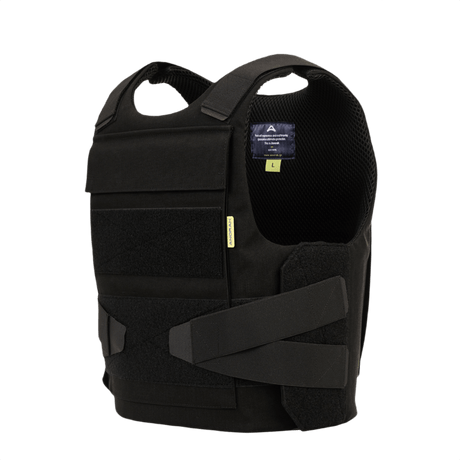 Anorak Duty II Cover vest for police, made with CORDURA® and Coolmax®, offering ergonomic design and antibacterial properties.