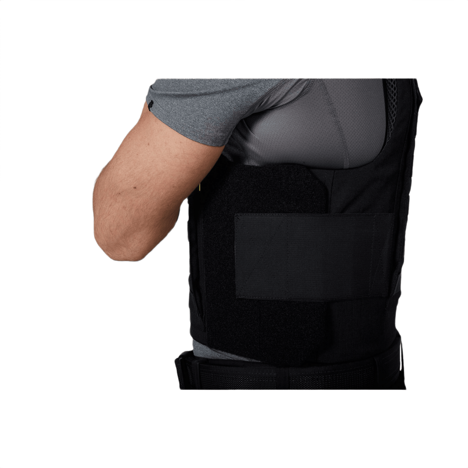 Anorak Niobium® Duty III-M Stik & Skudsikker Vest body armor side view showcasing design and material.