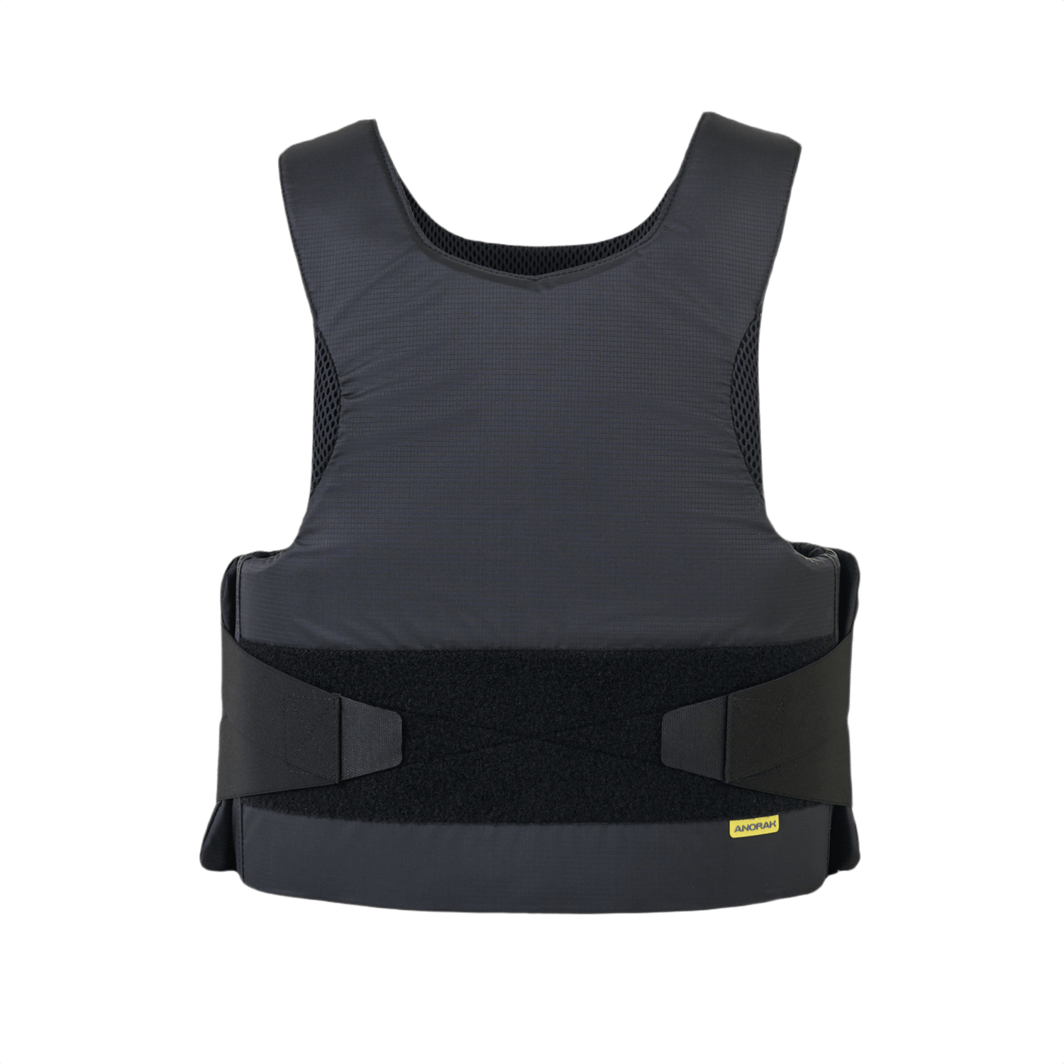 Anorak Rhodium® Concealable III Stik & Skudsikker Vest med level IIIA-beskyttelse mod knive og klinger, lavet af holdbart rip-stop stof.