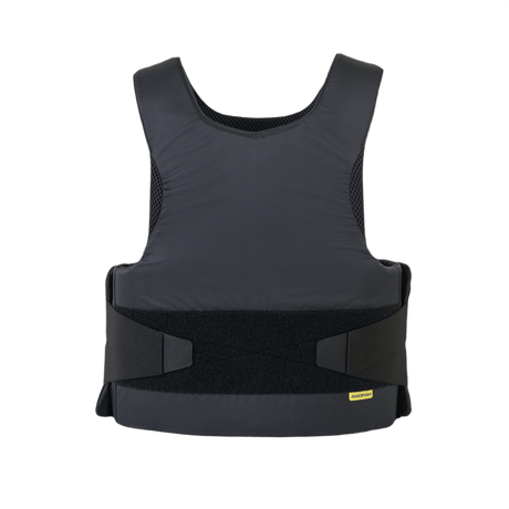 Anorak Rhodium® Concealable III Stik & Skudsikker Vest med level IIIA-beskyttelse mod knive og klinger, lavet af holdbart rip-stop stof.