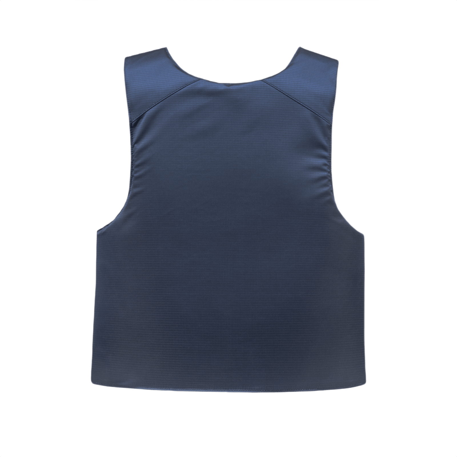 Anorak Rhodium® Concealable IV Stik & Skudsikker Vest - bagudsyn af sort diskret soft armor-vest i lavprofil design