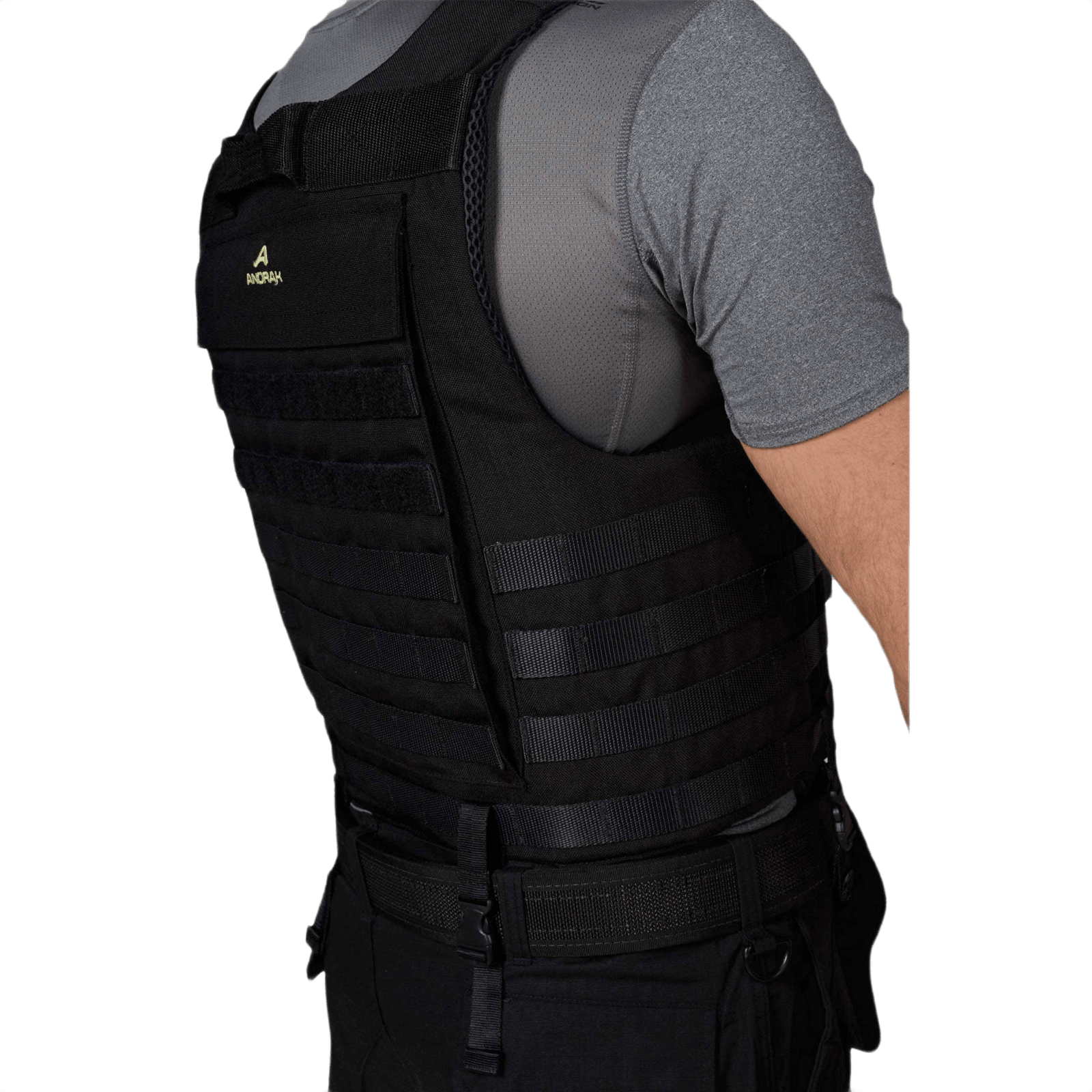 Anorak Tactical I Cover med ergonomisk design og 360° PALS-webbing, ideel til politi og forsvarspersonale.