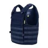 Anorak Tactical I Cover med PALS webbing designet til politiet og militært brug, bevægelsesfrihed og MOLLE-udstyr.