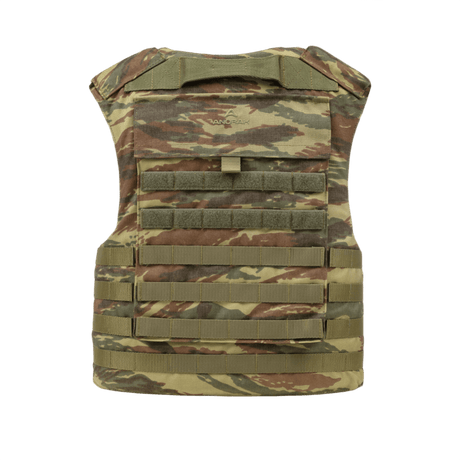 Anorak Tactical II Cover, overt design for special forces, featuring PALS webbing and 1000D CORDURA® material in camouflage pattern.
