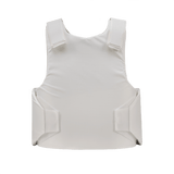 Anorak Titanium® Concealable IV Stik & Skudsikker Vest i hvidt design med skjult beskyttelse, niveau IIIA ifølge NIJ standarder.
